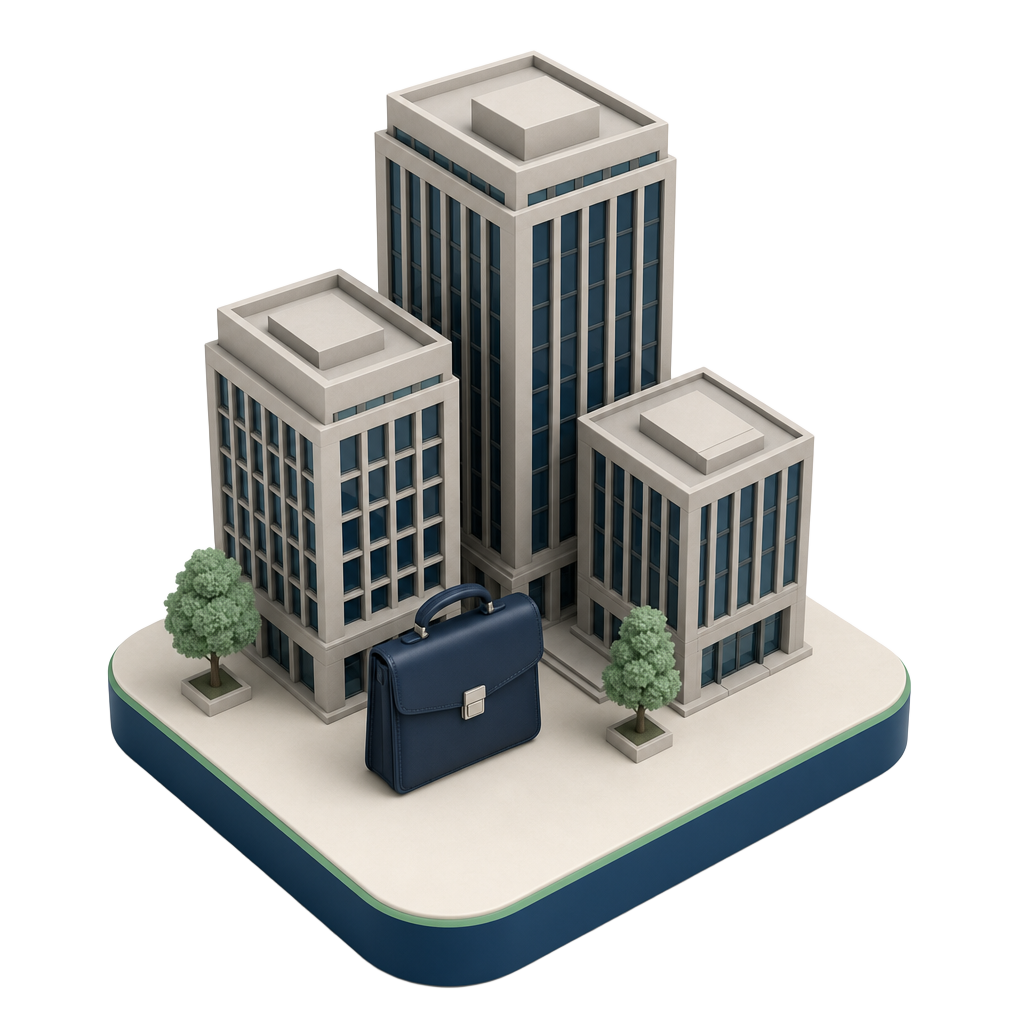 Career and Employability illustrated as a soft-shaded miniature